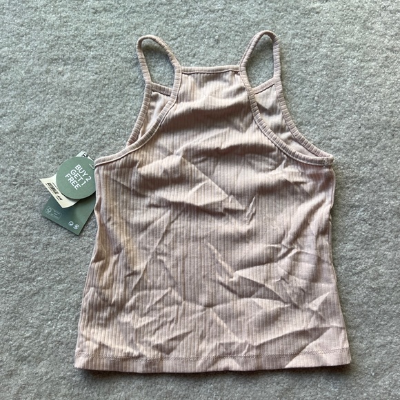 H&M Cropped Tank Top Ribbed - Picture 2 of 3